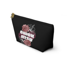 Load image into Gallery viewer, Flower Bunch Chickjitsu Accessory Pouch w T-bottom