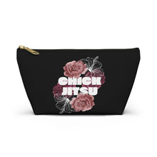 Load image into Gallery viewer, Flower Bunch Chickjitsu Accessory Pouch w T-bottom