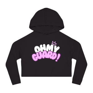 OH MY GUARD! Cropped Hooded Sweatshirt