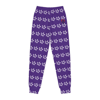 PURPLE Chickjitsu Exclusive Crown Youth Joggers