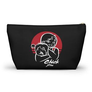 Lightning Bolt Chickjitsu Accessory Pouch w T-bottom