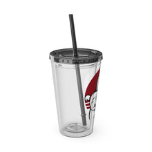 Load image into Gallery viewer, Chickjitsu Sunsplash Tumbler with Straw, 16oz