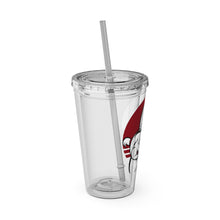 Load image into Gallery viewer, Chickjitsu Sunsplash Tumbler with Straw, 16oz