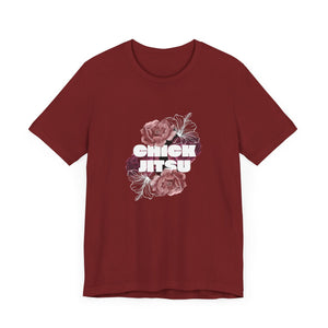 Flower Chickjitsu Unisex Short Sleeve Tee