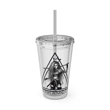 Load image into Gallery viewer, Jepha Mooi Design Sunsplash Tumbler with Straw, 16oz