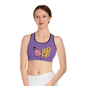 Butterfly Adult Sports Bra