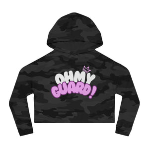 OH MY GUARD! Cropped Hooded Sweatshirt