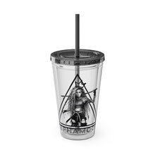 Load image into Gallery viewer, Jepha Mooi Design Sunsplash Tumbler with Straw, 16oz