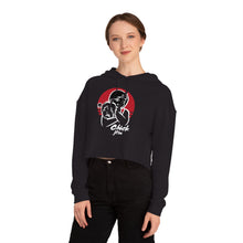 Load image into Gallery viewer, Chickjitsu Cropped Hooded Sweatshirt