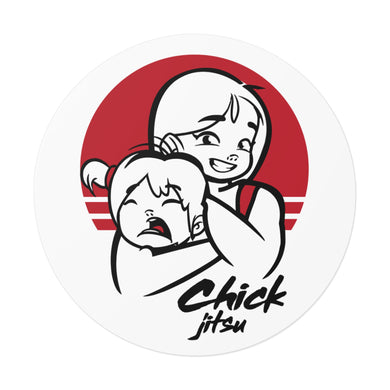 Chickjitsu Vinyl Stickers