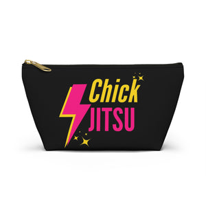 Lightning Bolt Chickjitsu Accessory Pouch w T-bottom