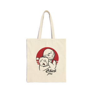 Chickjitsu Canvas Tote Bag