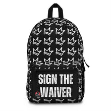 Load image into Gallery viewer, Sign The Waiver Exclusive Crown Backpack