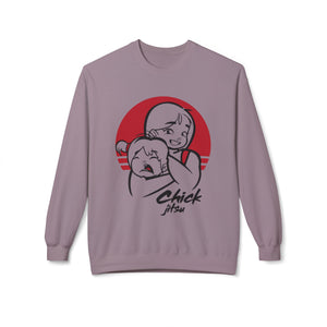 Chickjitsu Fleece Crewneck Sweatshirt