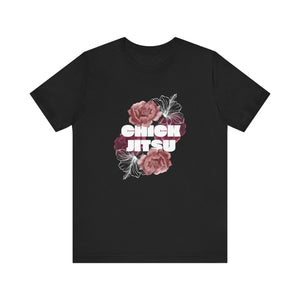 Flower Chickjitsu Unisex Short Sleeve Tee