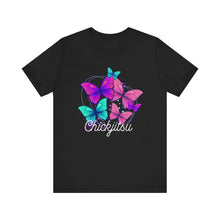 Load image into Gallery viewer, Butterflies Chickjitsu Unisex Short Sleeve Tee