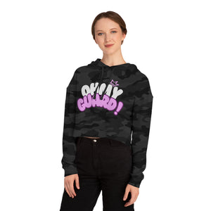 OH MY GUARD! Cropped Hooded Sweatshirt