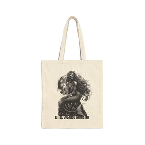 Little Jiujitsu Monster Canvas Tote Bag