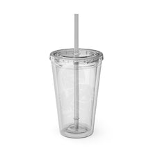 Load image into Gallery viewer, Chickjitsu Sunsplash Tumbler with Straw, 16oz