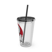 Load image into Gallery viewer, Chickjitsu Sunsplash Tumbler with Straw, 16oz