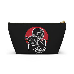 Lightning Bolt Chickjitsu Accessory Pouch w T-bottom