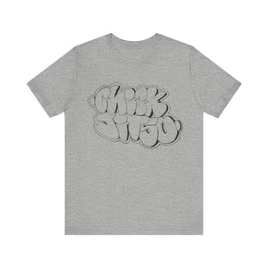 Graffiti Chickjitsu Unisex Short Sleeve Tee