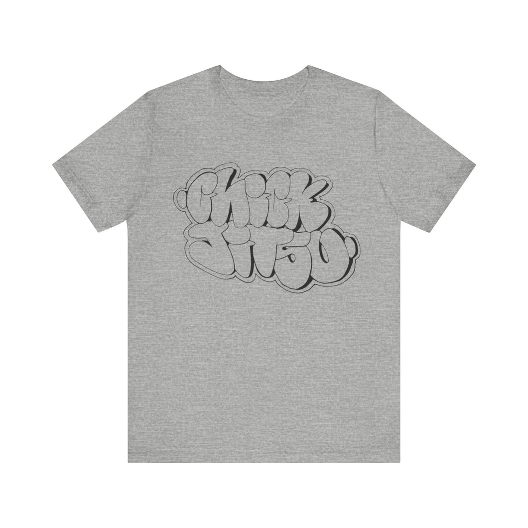 Graffiti Chickjitsu Unisex Short Sleeve Tee