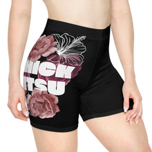 Load image into Gallery viewer, Flower Design Women&#39;s Biker Shorts