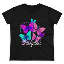 Load image into Gallery viewer, Butterflies Women&#39;s Cotton Tee