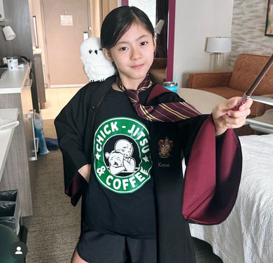 Chickjitsu & Coffee Kids T-Shirt